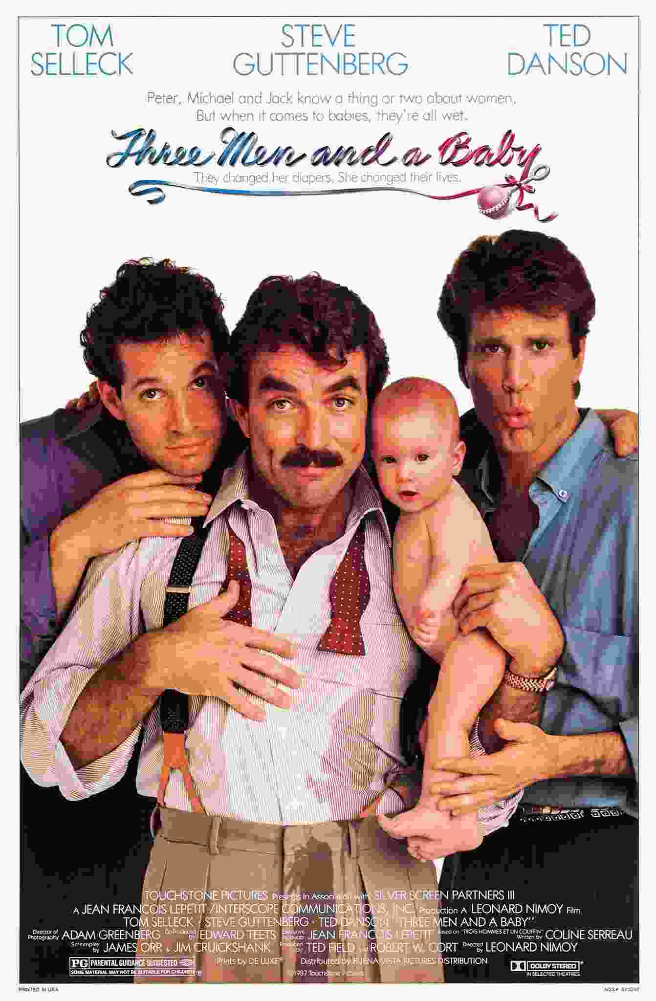 Three Men and a Baby (1987) vj emmy Tom Selleck